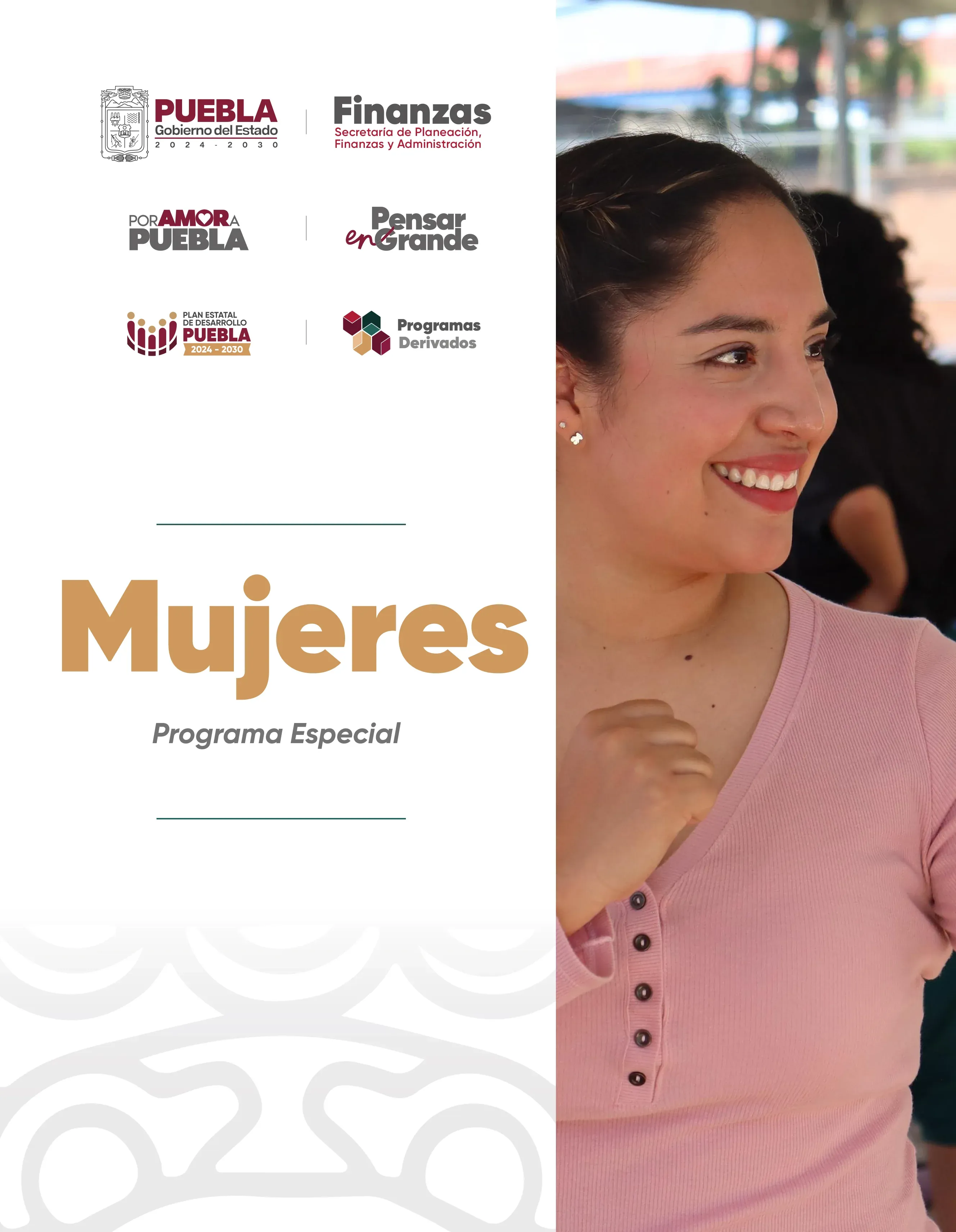 Portada del Programa Especial de Mujeres