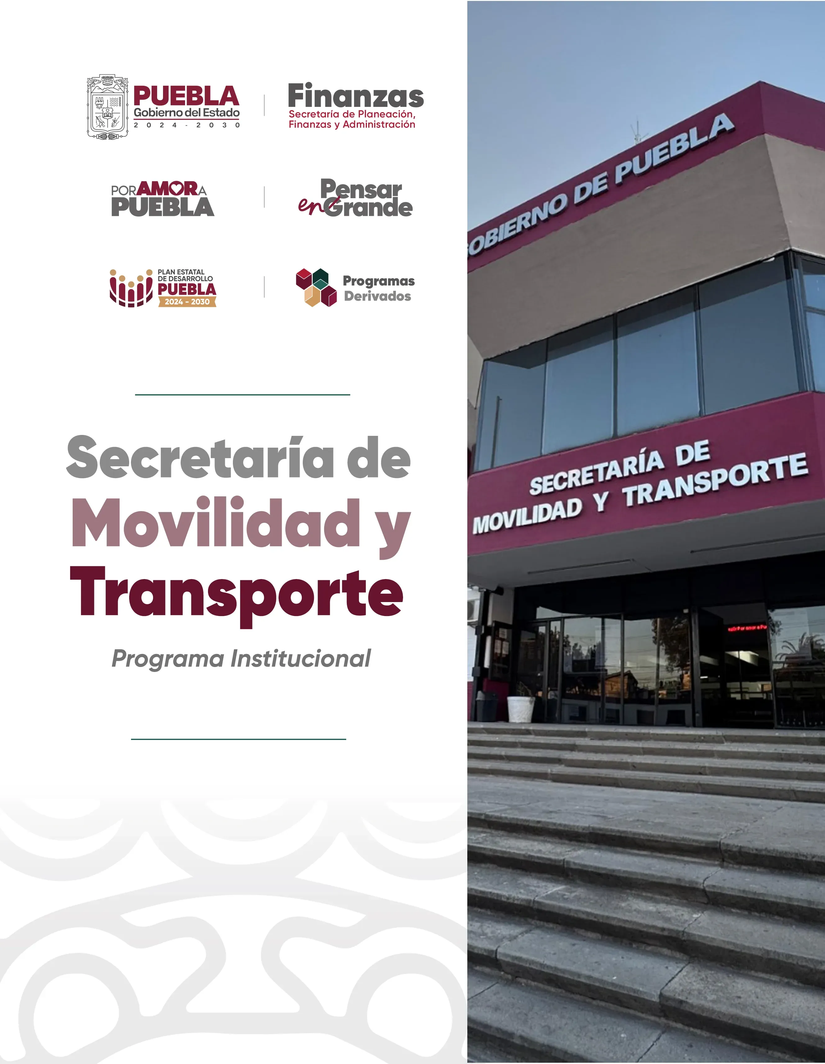 Icono de lal programa derivado institucional Programa Institucional de la Secretaría de Movilidad y Transporte
