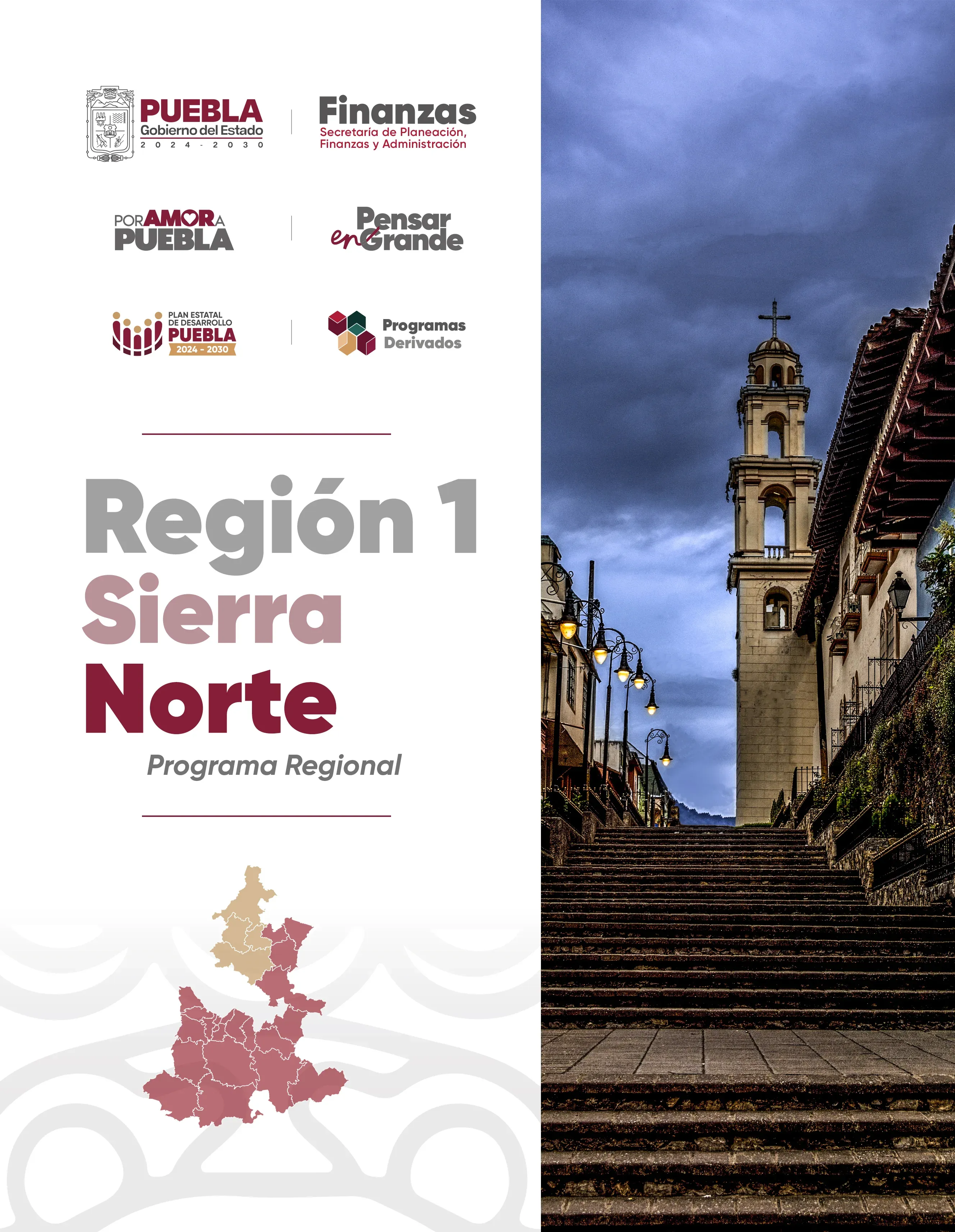 Portada del Programa Regional 1 Sierra Norte