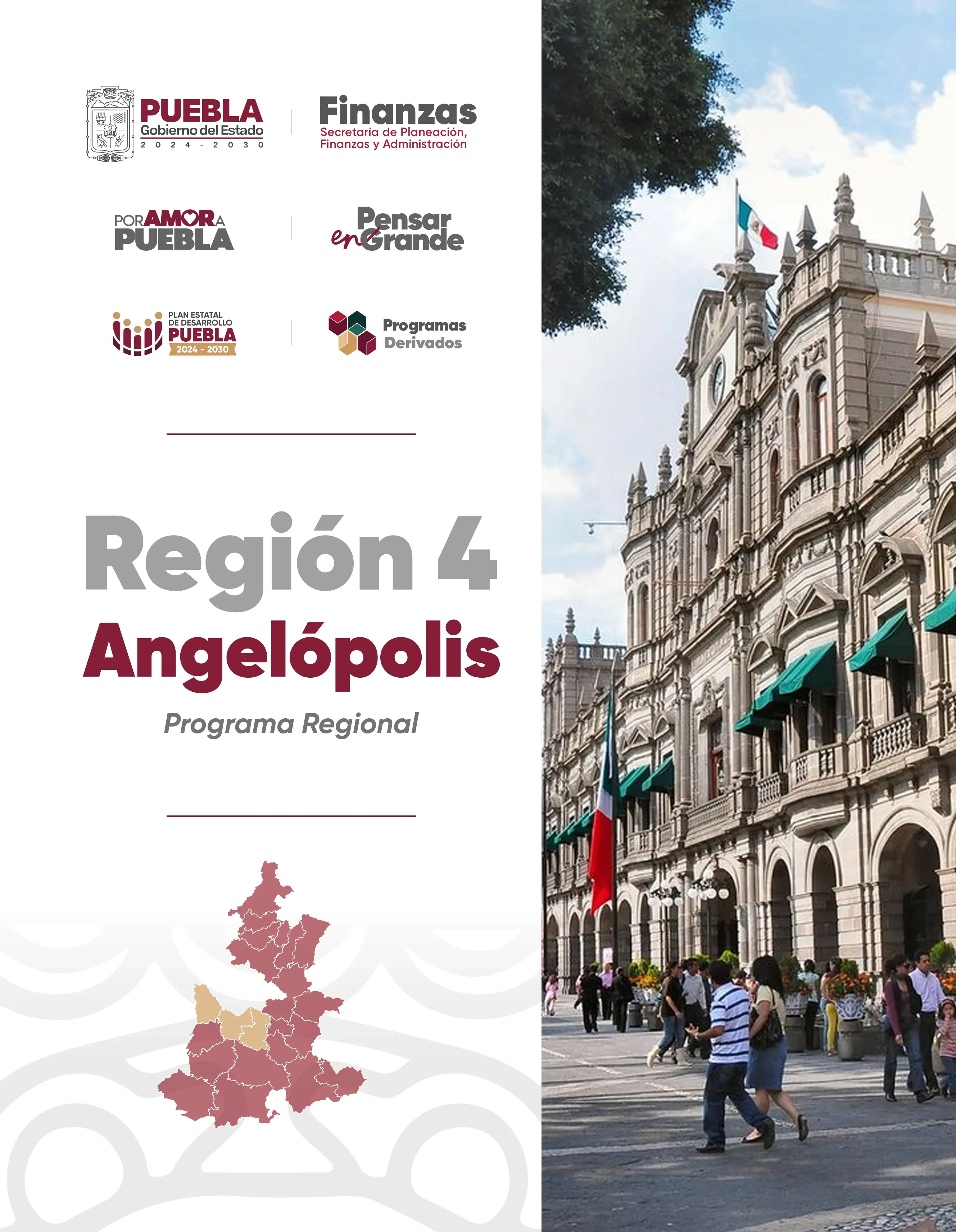 Portada del Programa Regional 4 Angelópolis