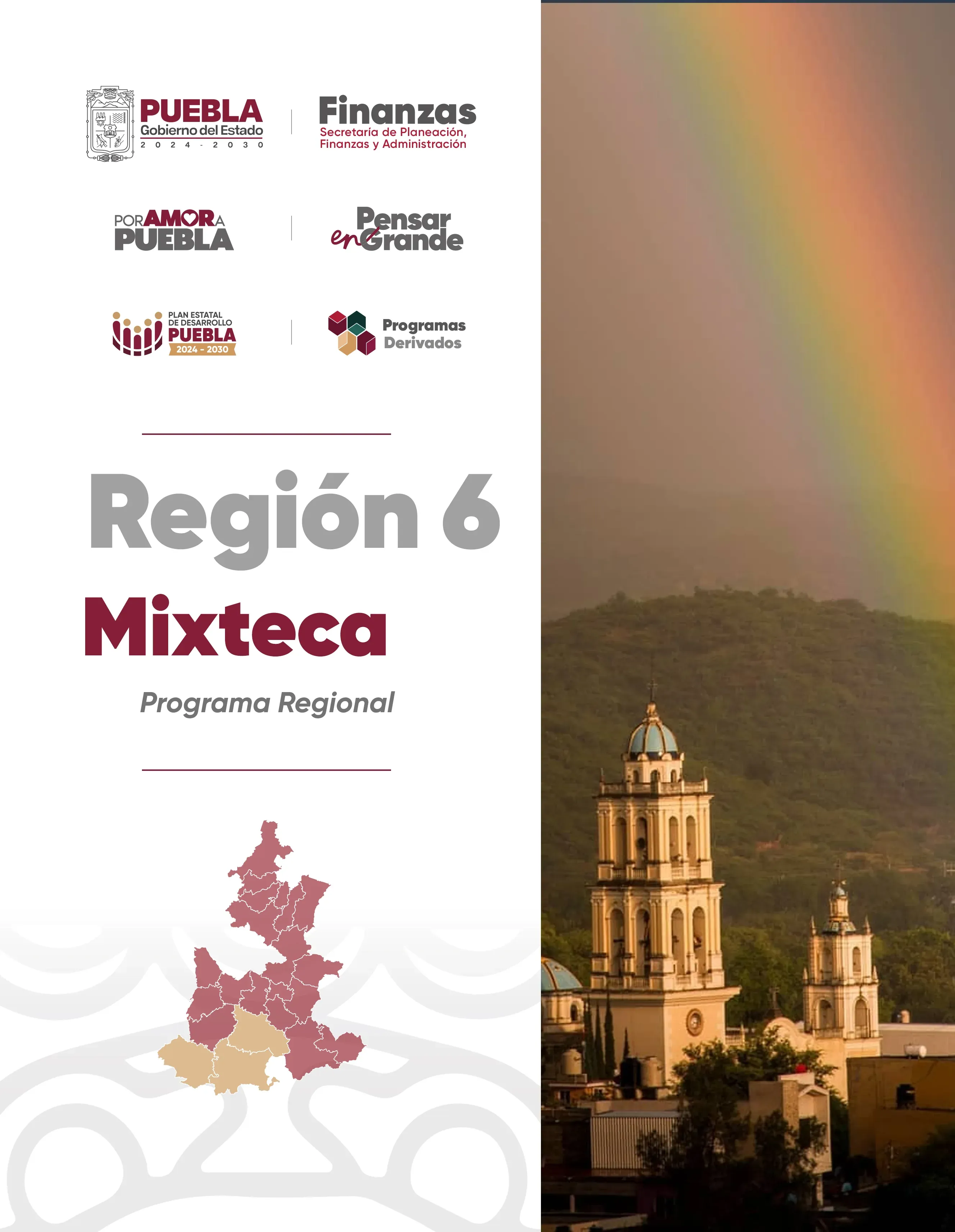 Portada del Programa Regional 6 Mixteca