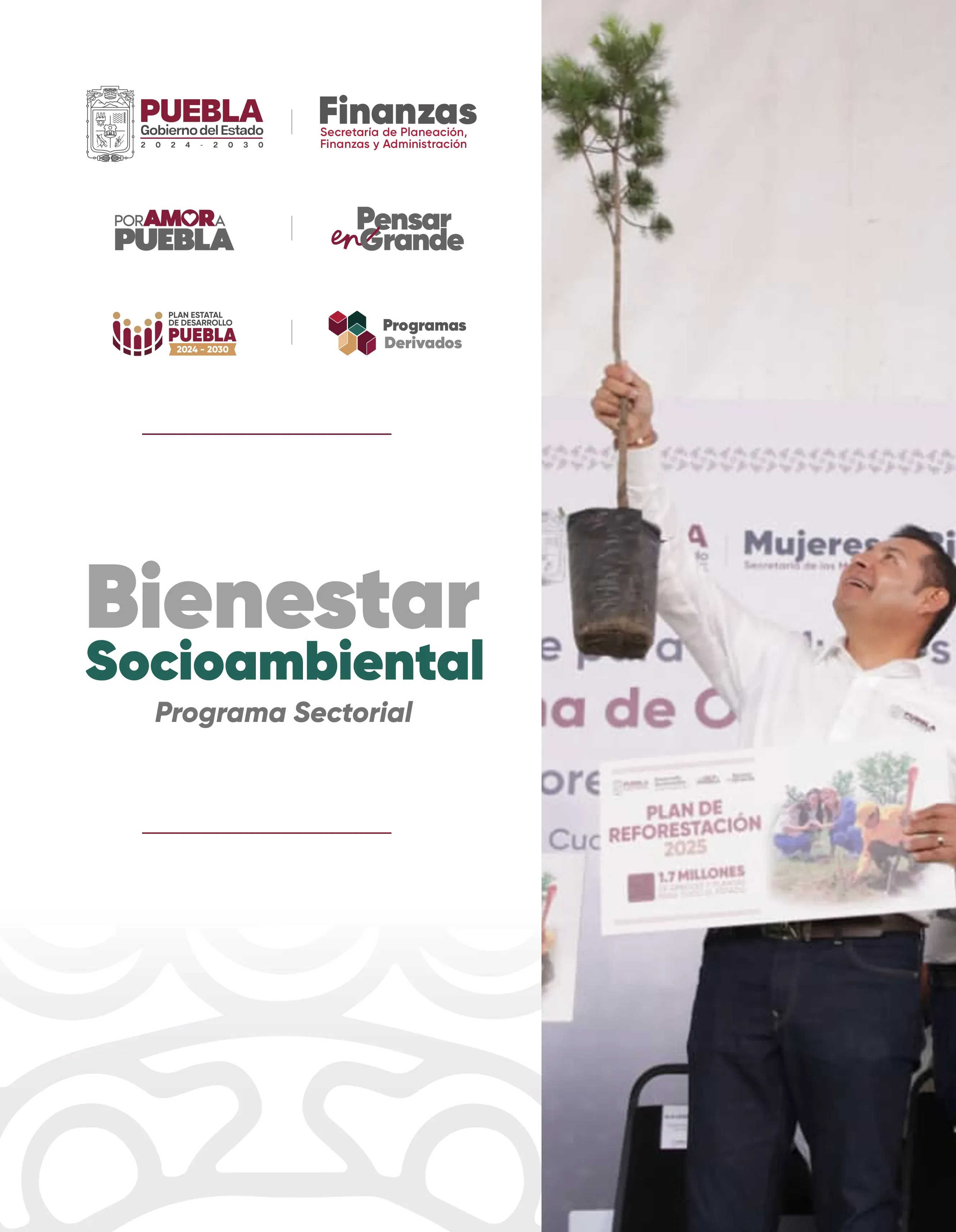 Portada del Programa Sectorial de Bienestar Socioambiental
