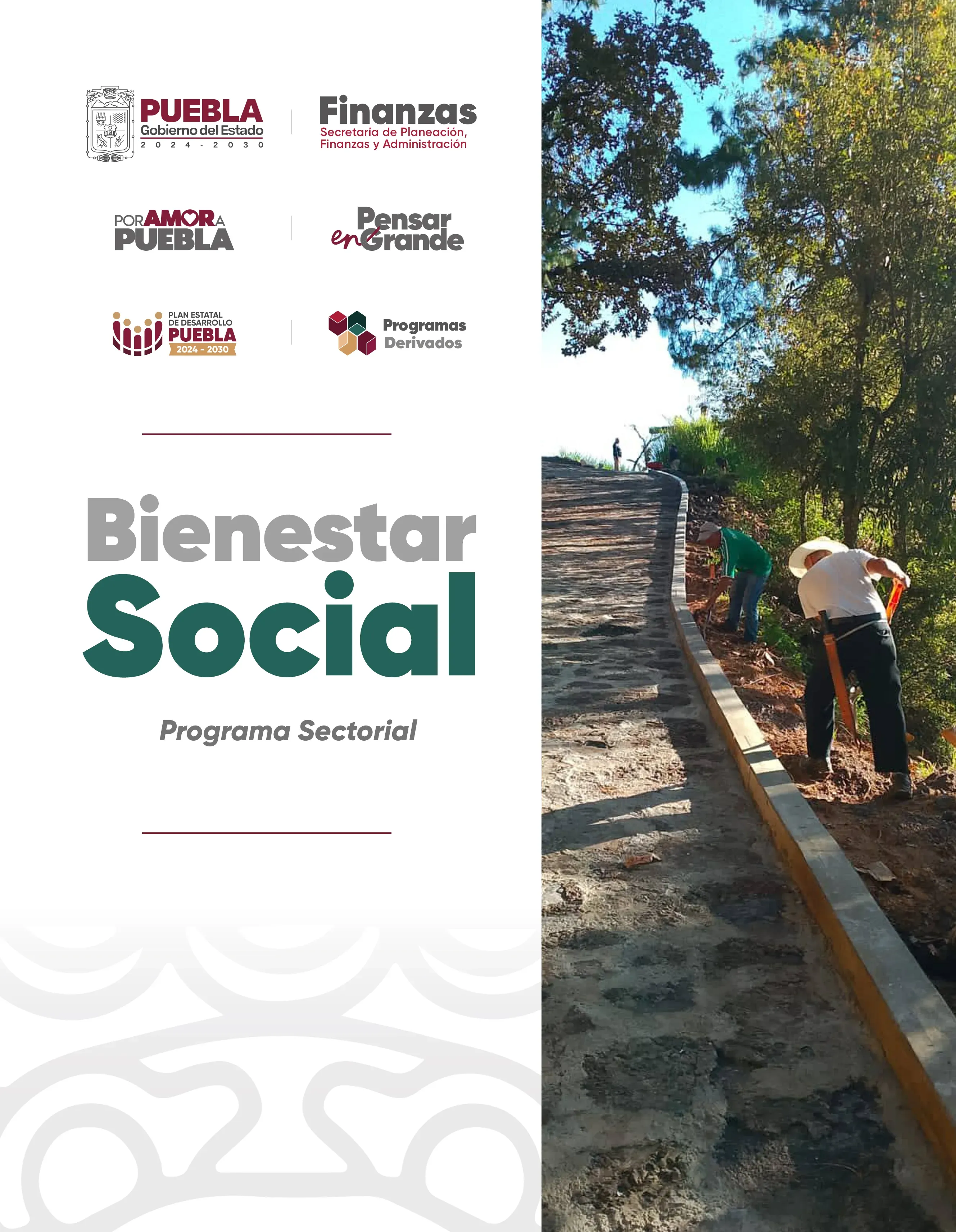 Portada del Programa Sectorial de Bienestar Social
