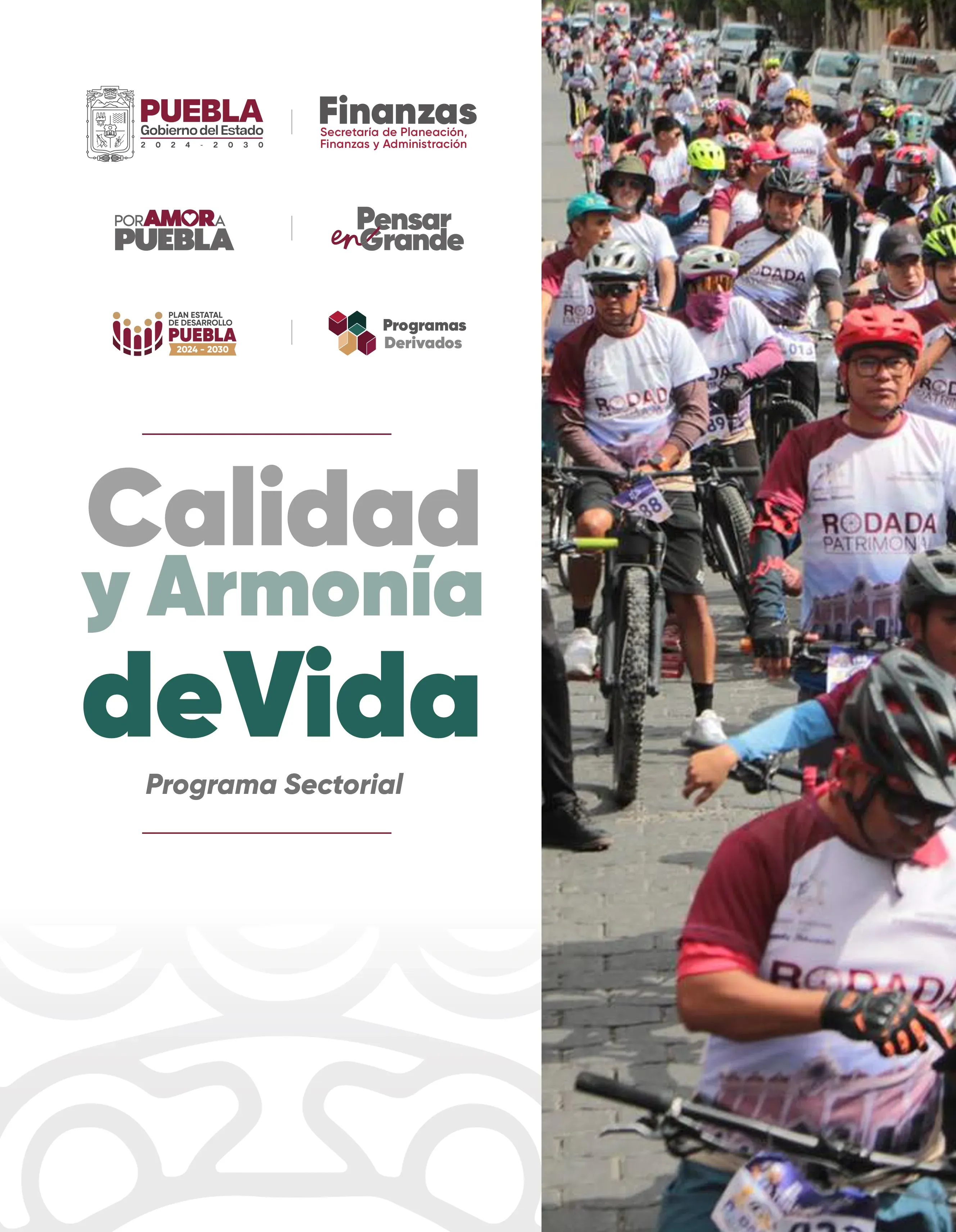 Portada del Programa Sectorial de Calidad y Armonía de Vida