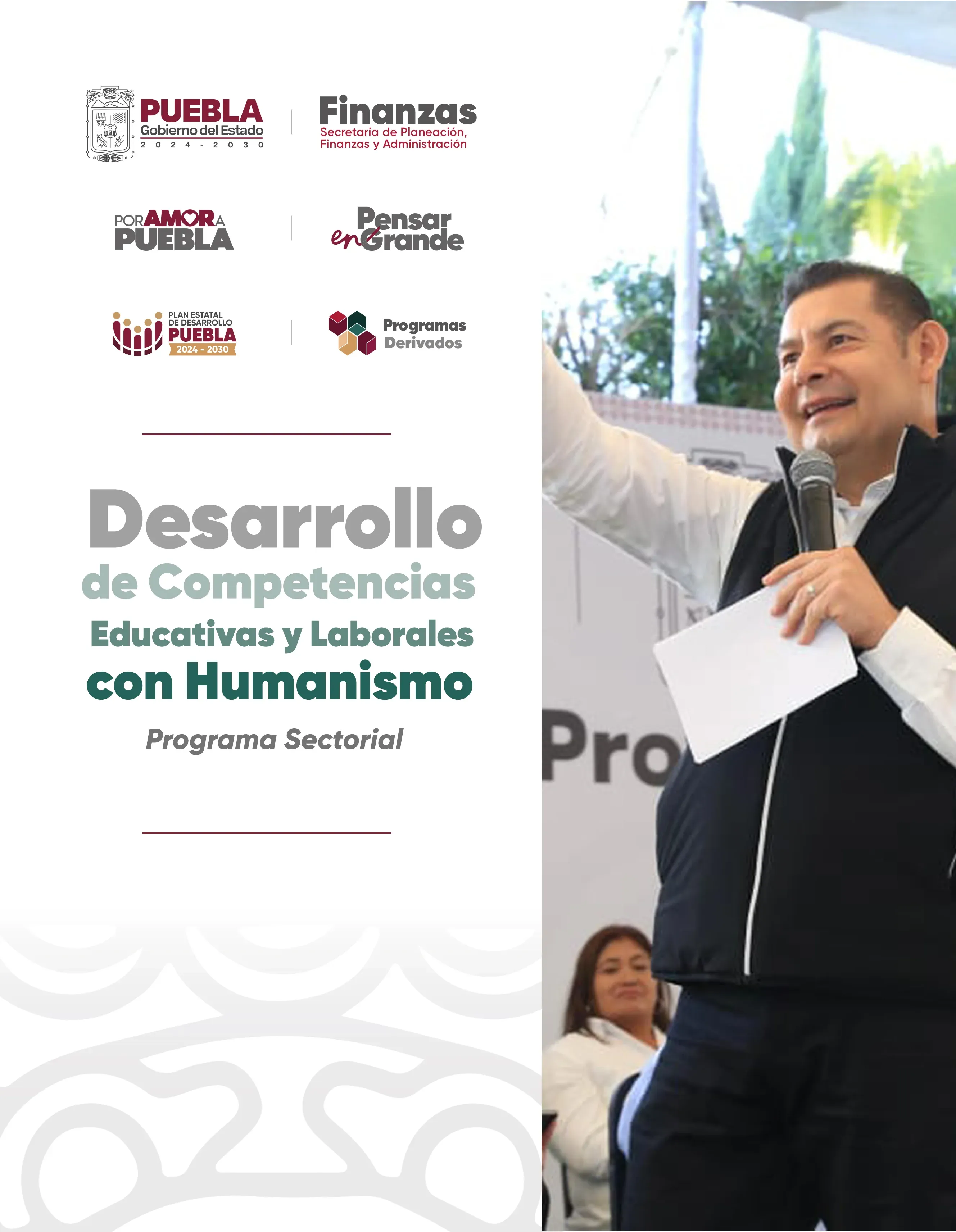Portada del Programa Sectorial de Desarrollo de Competencias Educativas y Labores con Humanismo